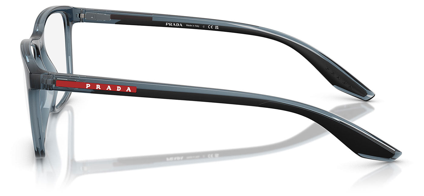 Prada Linea Rossa PS 01QV Glasses - Transparent Azure