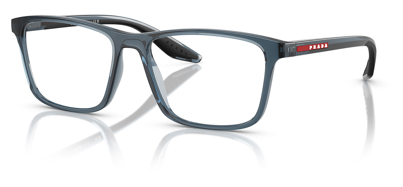 Prada Linea Rossa PS 01QV Glasses - Transparent Azure