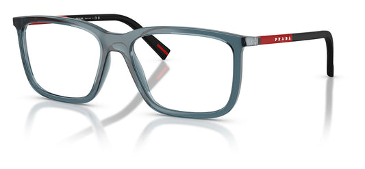 Prada Linea Rossa PS 01SV Glasses - Blue Transparent
