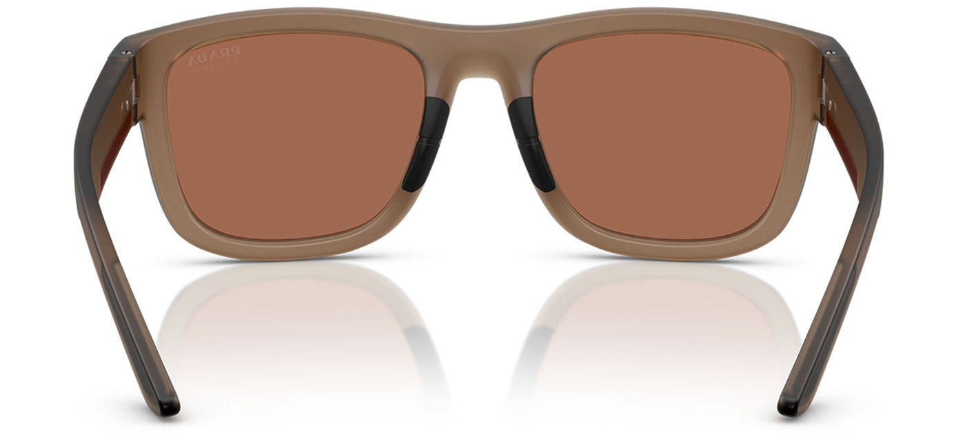 Prada Linea Rossa PS 01ZS Sunglasses - Transparent Brown / Brown Tuning