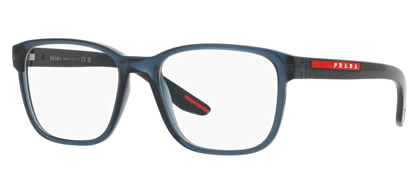 Prada Linea Rossa PS 06PV Glasses - Crystal Blue