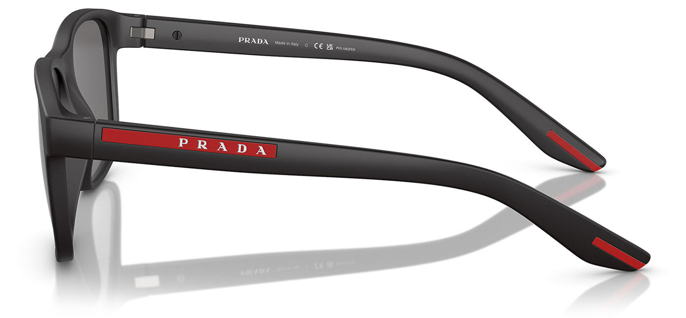 Prada Linea Rossa PS 06YS Sunglasses - Black Rubber / Polar Dark Grey