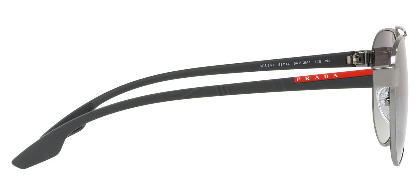 Prada Linea Rossa PS 54TS Sunglasses - Matte Gunmetal / Grey Gradient