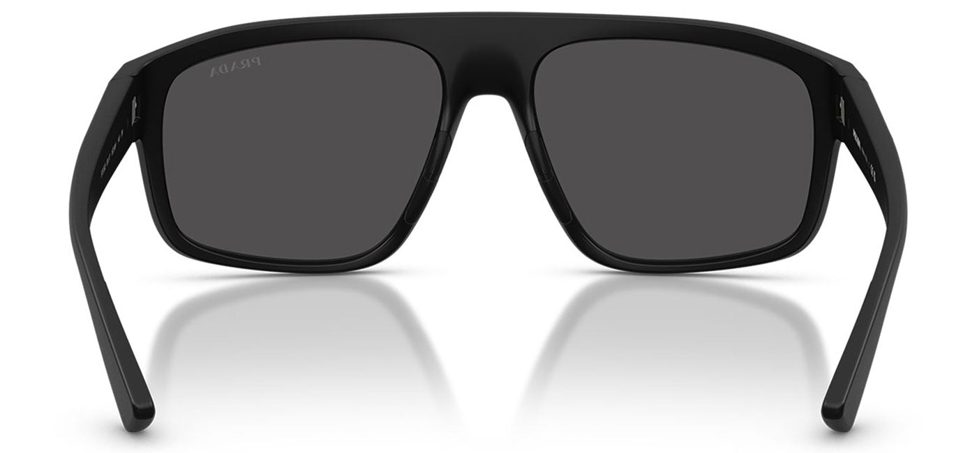 Prada Linea Rossa PS B02S Sunglasses - Matte Black / Dark Grey