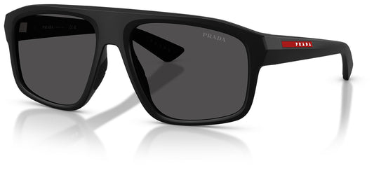 Prada Linea Rossa PS B02S Sunglasses - Matte Black / Dark Grey