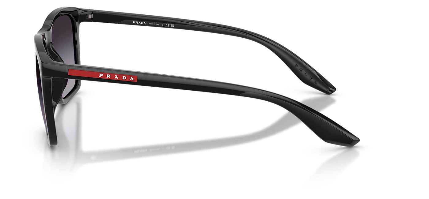 Prada Linea Rossa PS B08S Sunglasses - Black / Grey Gradient