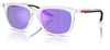 Prada Linea Rossa PS B09SU Sunglasses - Matte Transparent / Violet & Green