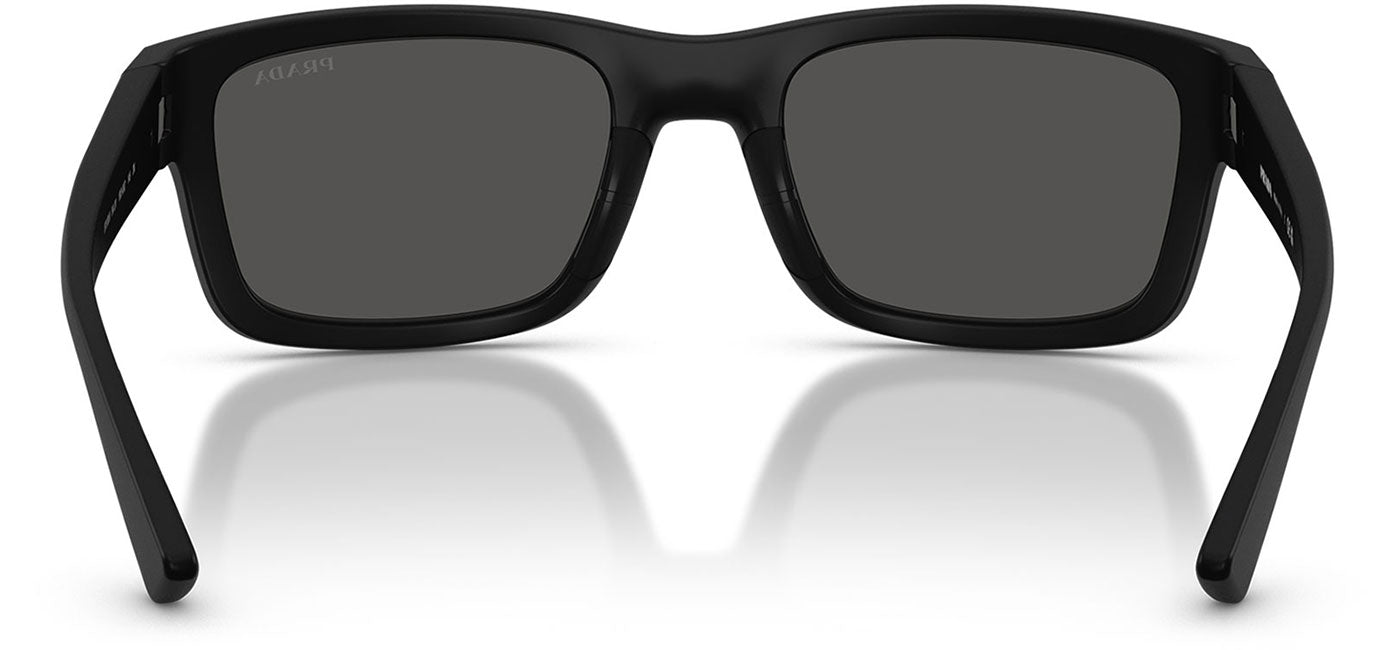 Prada Linea Rossa PS B10S Sunglasses - Matte Black / Dark Grey
