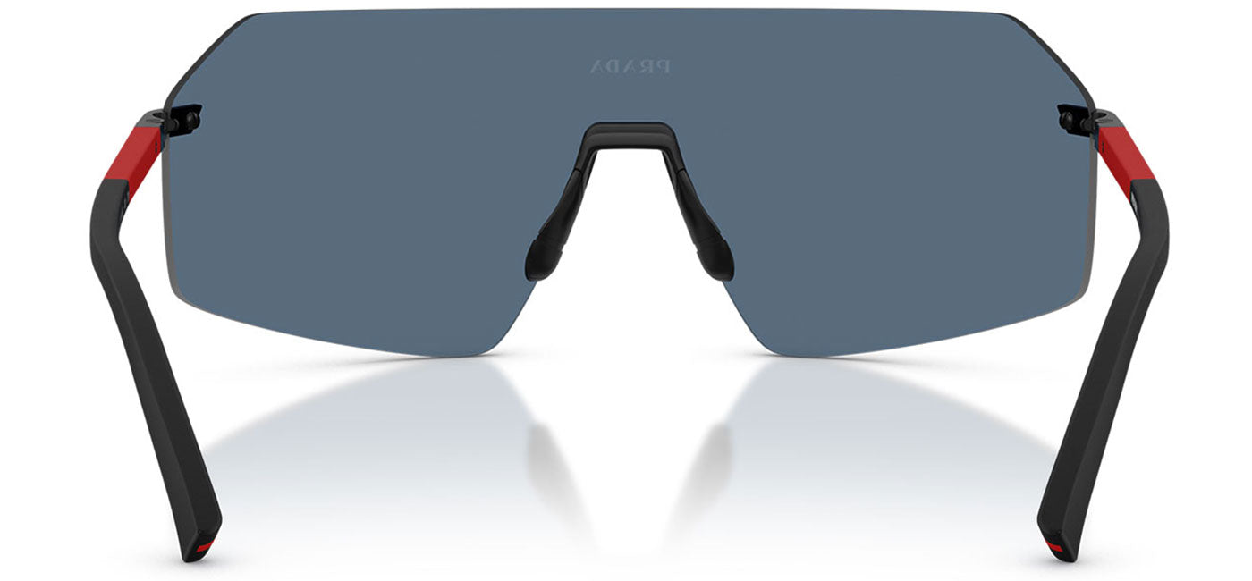 Prada Linea Rossa PS B50S Sunglasses - Black / Dark Blue