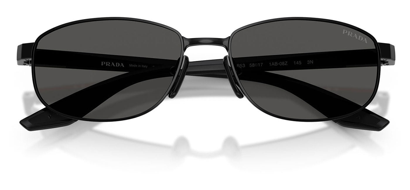 Prada Linea Rossa PS B53S Sunglasses - Black / Full Black