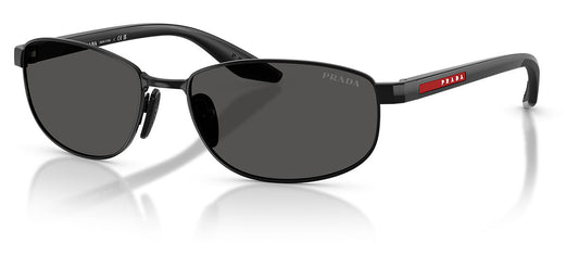 Prada Linea Rossa PS B53S Sunglasses - Black / Full Black