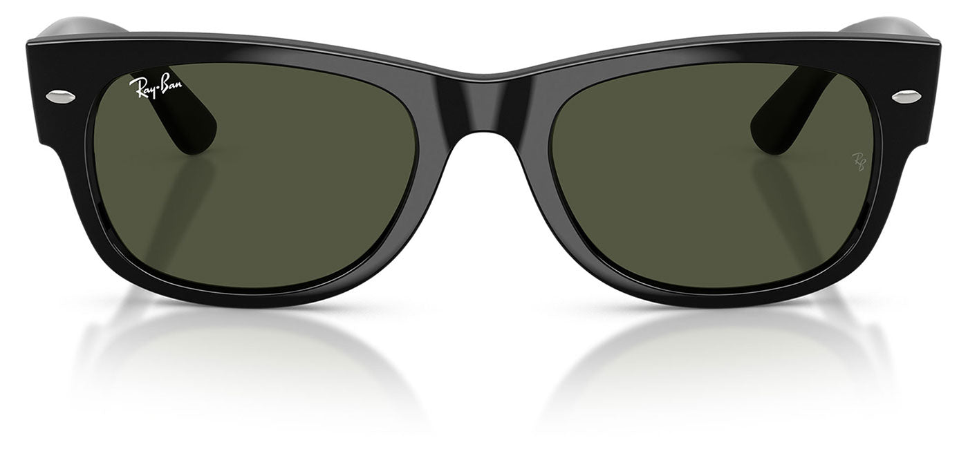 Ray-Ban RB0832S Mega Wayfarer II Sunglasses - Black / Green
