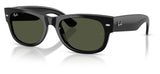 Ray-Ban RB0832S Mega Wayfarer II Sunglasses - Black / Green