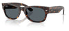 Ray-Ban RB0832S Mega Wayfarer II Sunglasses - Havana / Blue