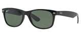 Ray-Ban RB2132 New Wayfarer Sunglasses - Black / Green Polarised