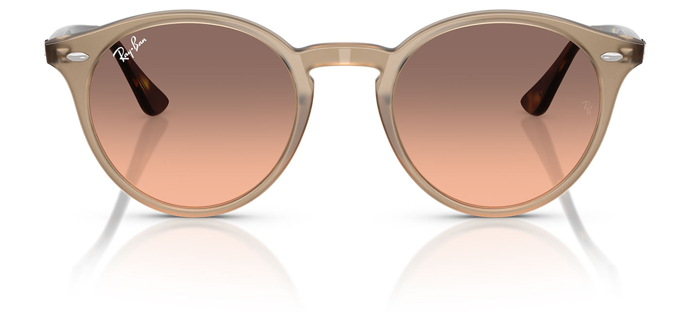 Ray-Ban RB2180 Sunglasses - Turtledove / Pink Gradient Grey
