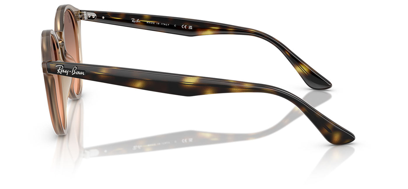Ray-Ban RB2180 Sunglasses - Turtledove / Pink Gradient Grey