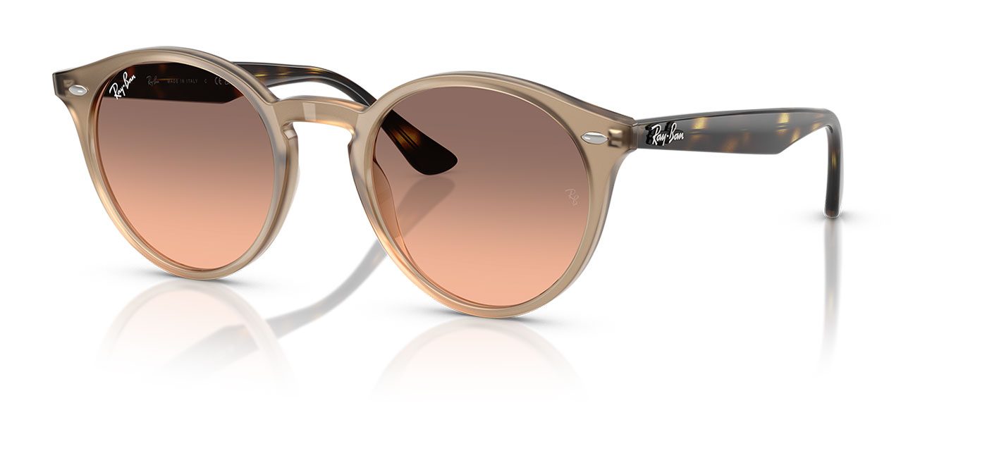 Ray-Ban RB2180 Sunglasses - Turtledove / Pink Gradient Grey