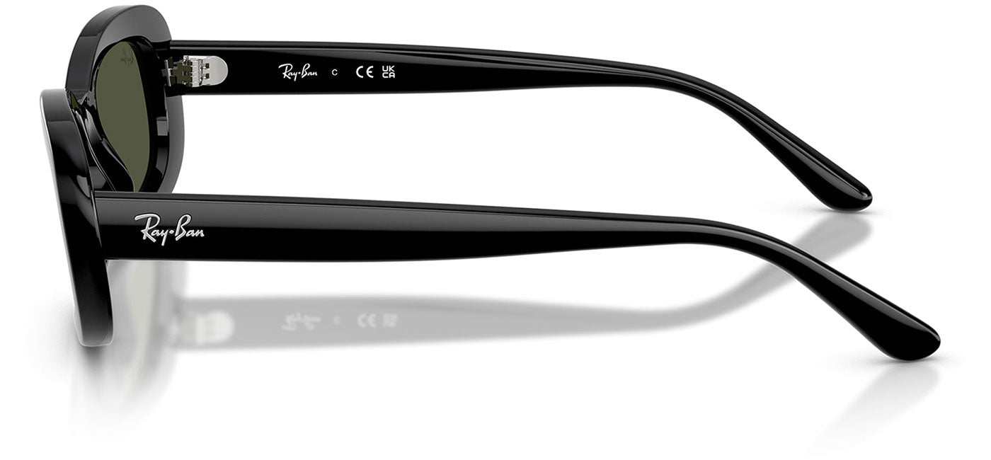 Ray-Ban RB2221 Sunglasses - Black / Green
