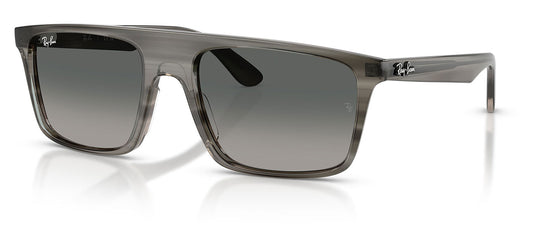 Ray-Ban RB2222 Sunglasses - Striped Grey / Gradient Grey