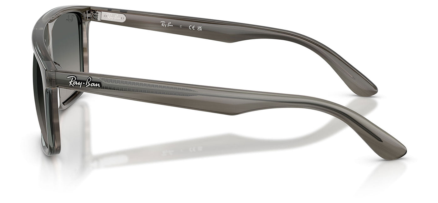 Ray-Ban RB2222 Sunglasses - Striped Grey / Gradient Grey