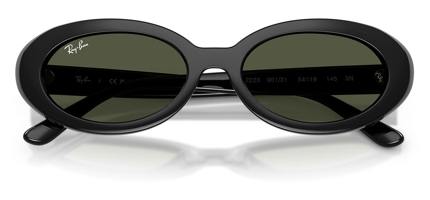 Ray-Ban RB2223 Sunglasses - Black / Green