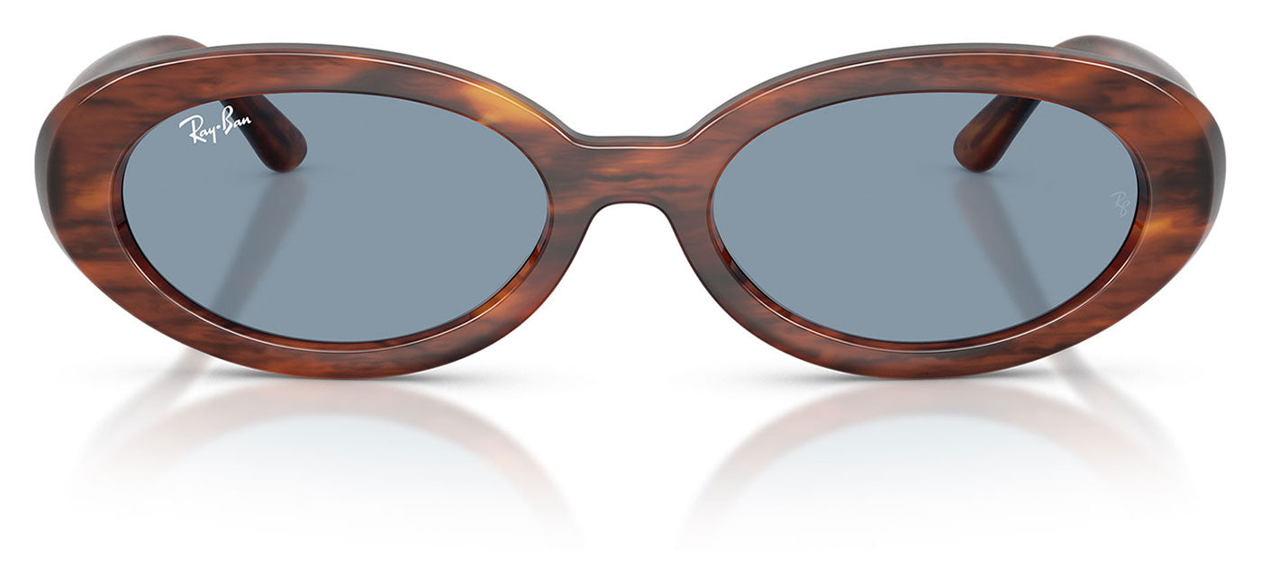 Ray-Ban RB2223 Sunglasses - Striped Havana / Blue