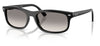 Ray-Ban RB2224 Sunglasses - Black / Clear Gradient Grey