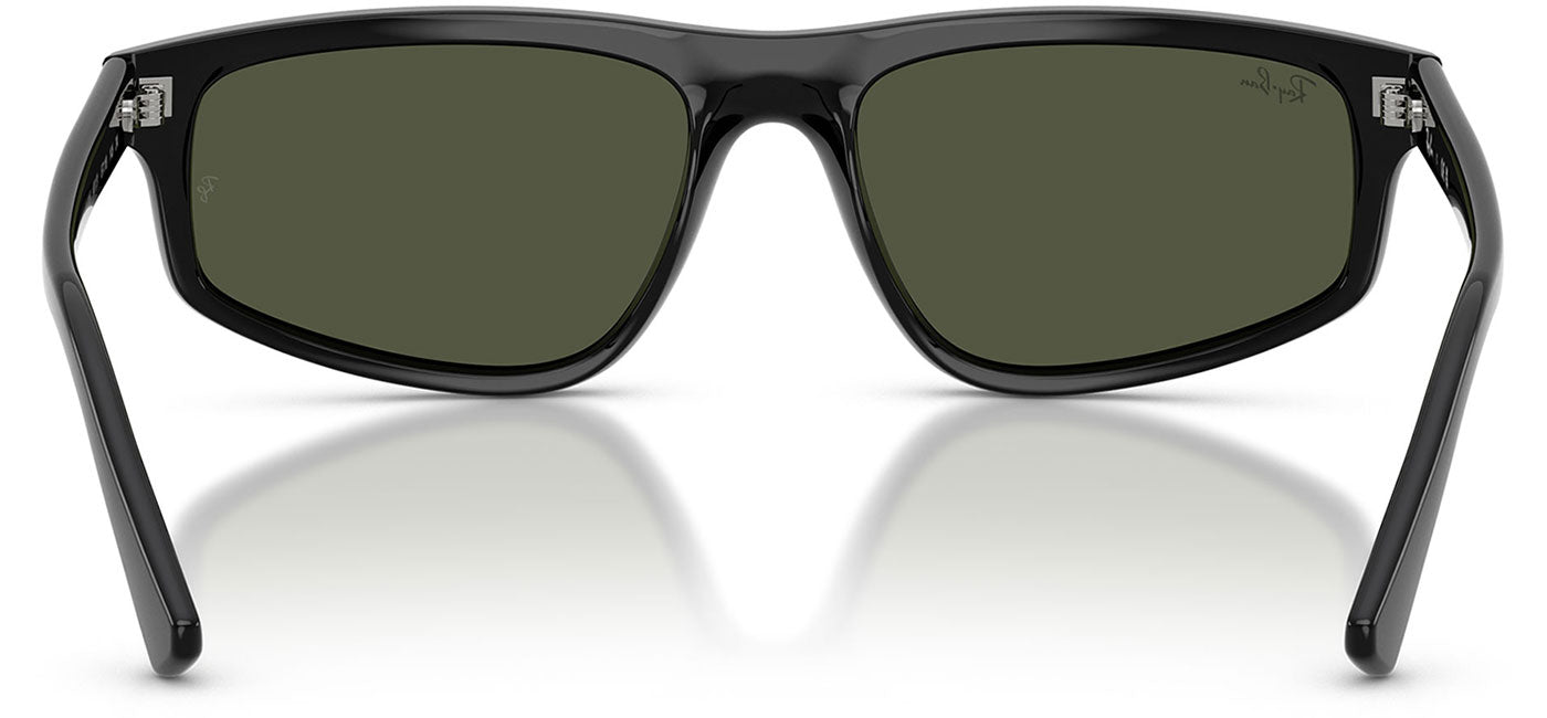 Ray-Ban RB2225 Sunglasses - Black / Green