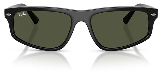 Ray-Ban RB2225 Sunglasses - Black / Green