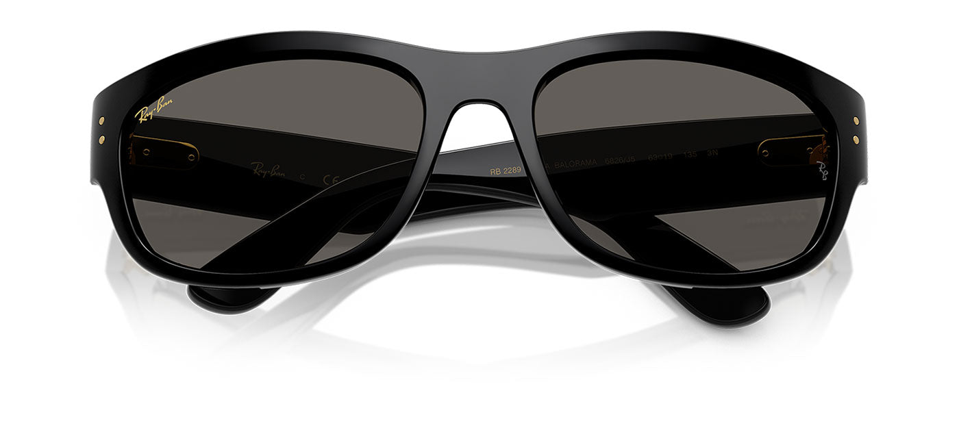 Ray-Ban RB2289 Mega Balorama Sunglasses - A$AP Rocky Collection Black / Ultra Black