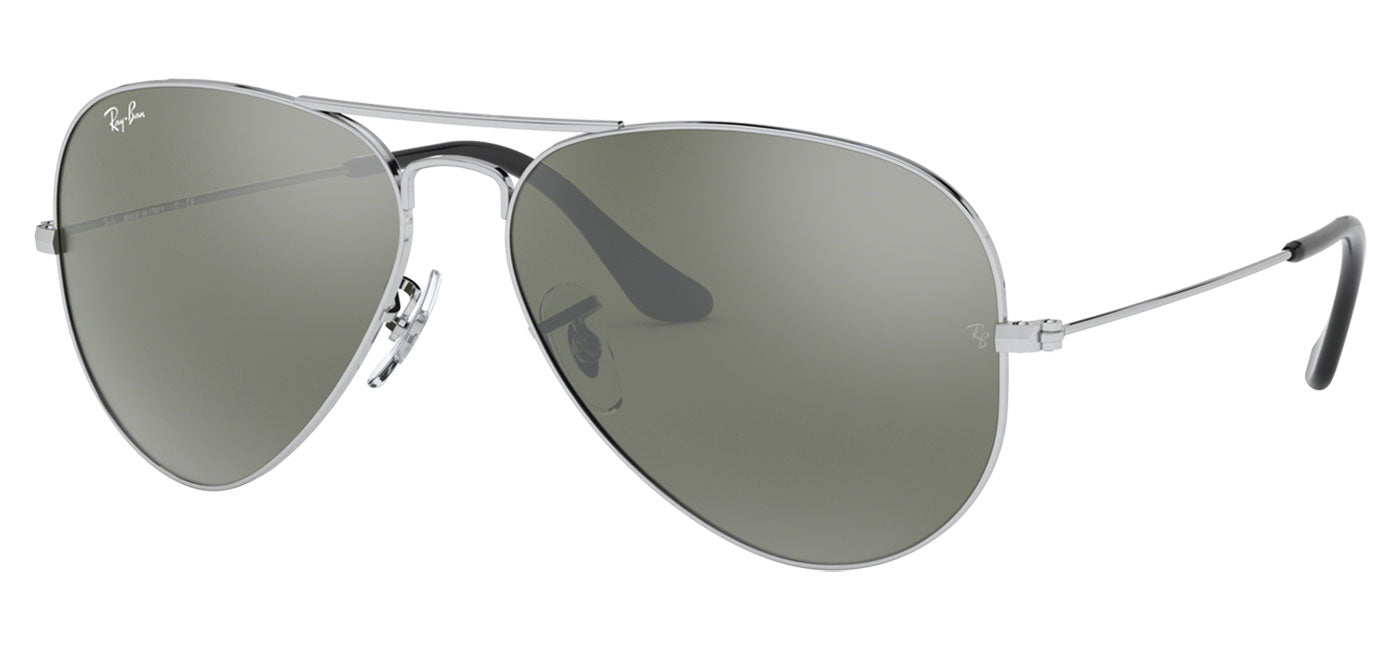 Ray-Ban RB3025 Aviator Sunglasses - Silver / Silver Mirror