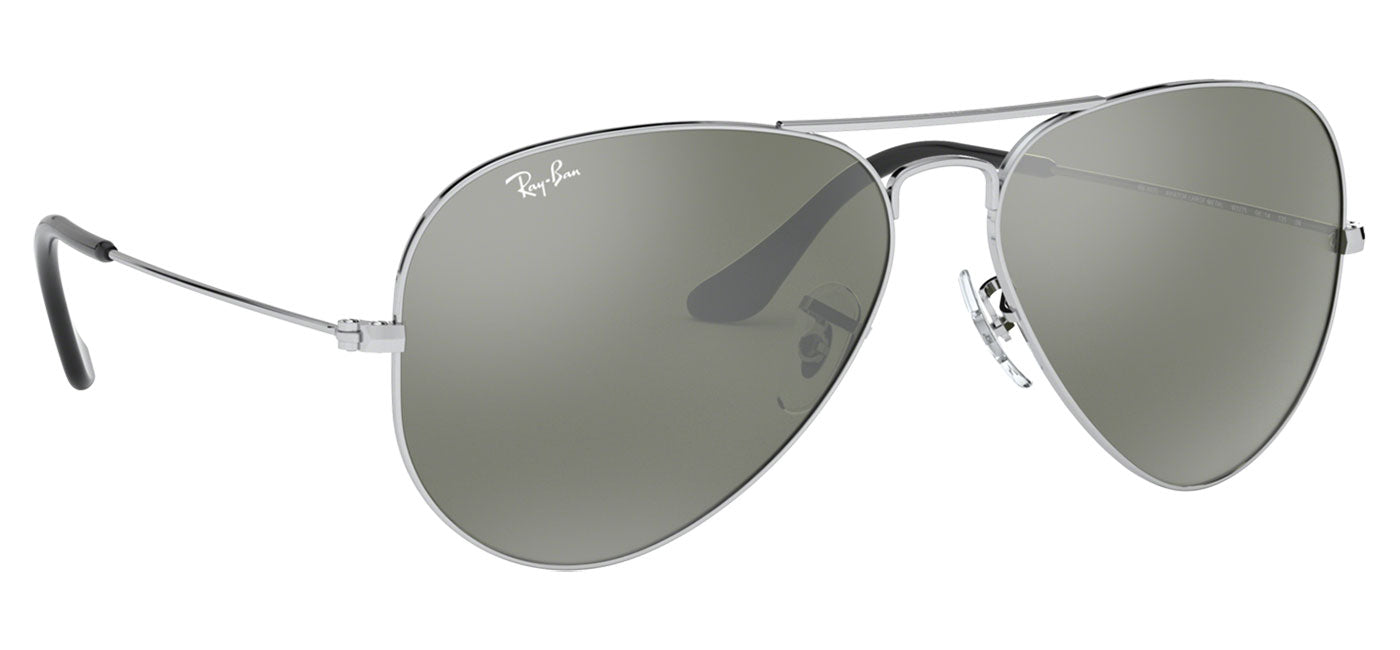 Ray-Ban RB3025 Aviator Sunglasses - Silver / Silver Mirror