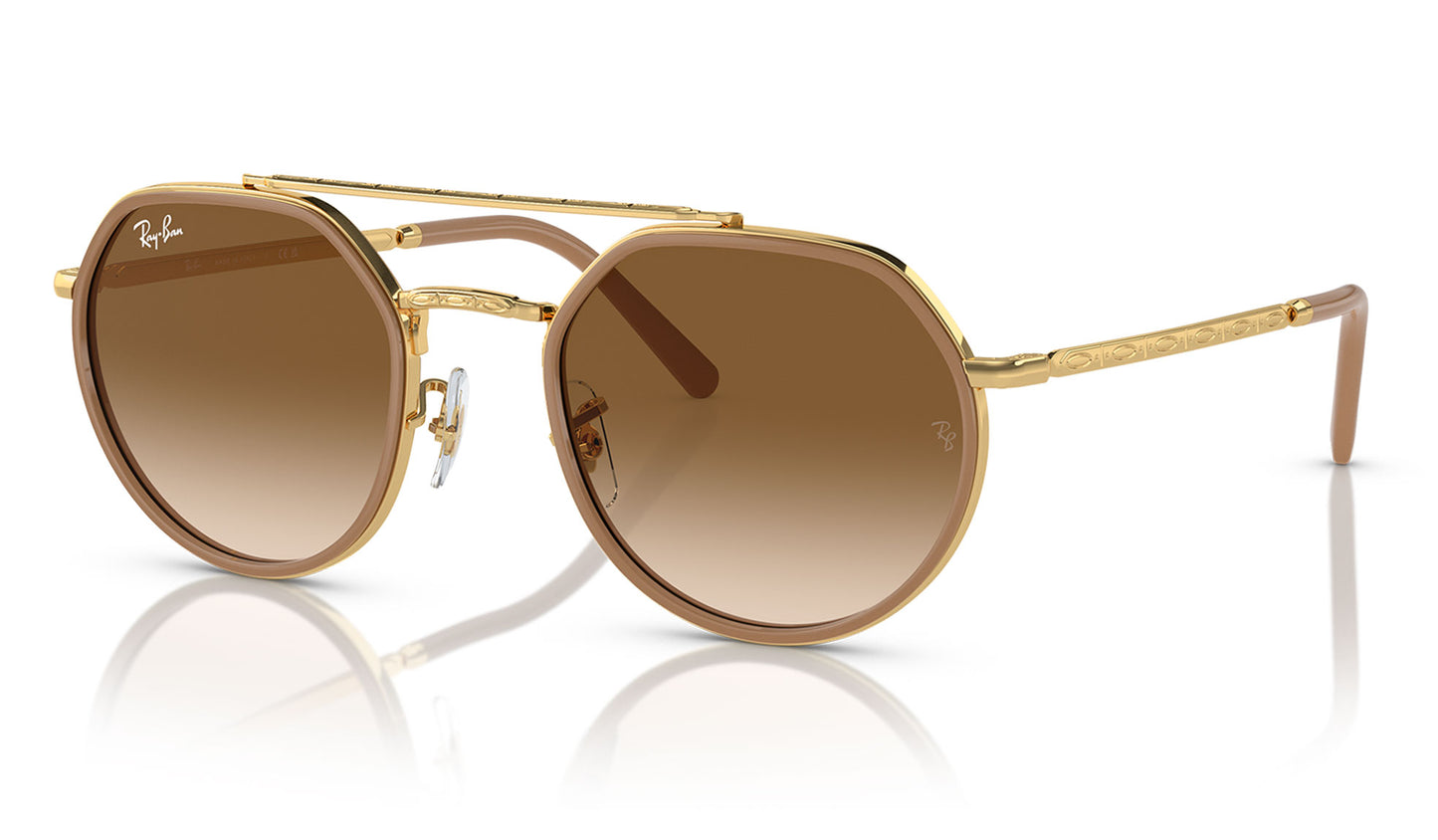 Ray-Ban RB3765 Sunglasses - Gold / Light Brown