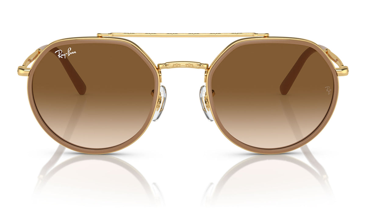 Ray-Ban RB3765 Sunglasses - Gold / Light Brown