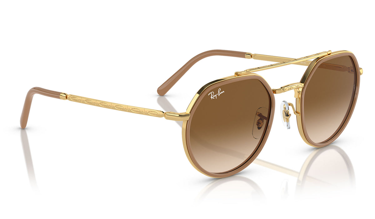 Ray-Ban RB3765 Sunglasses - Gold / Light Brown