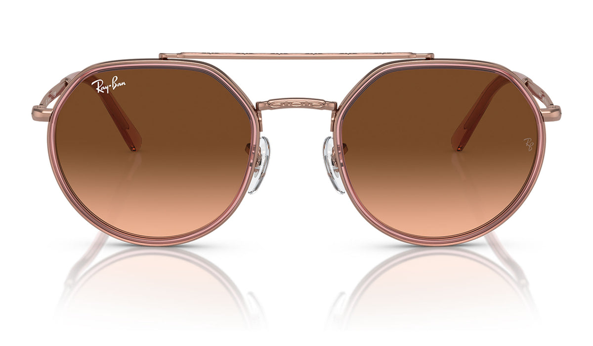 Ray-Ban RB3765 Sunglasses - Copper / Pink and Brown Gradient