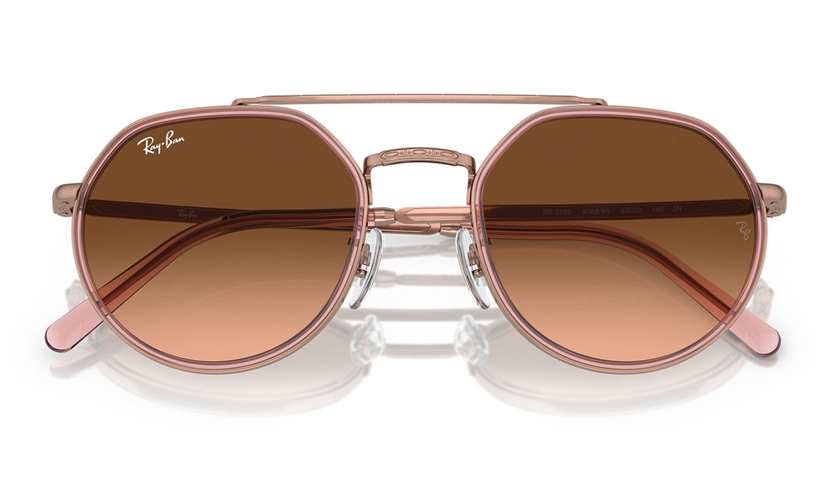 Ray-Ban RB3765 Sunglasses - Copper / Pink and Brown Gradient