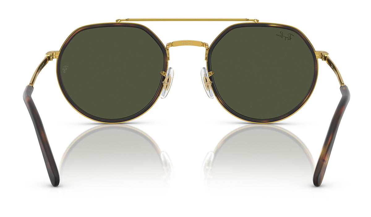Ray-Ban RB3765 Sunglasses - Legend Gold / Green