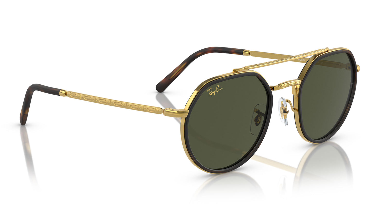Ray-Ban RB3765 Sunglasses - Legend Gold / Green