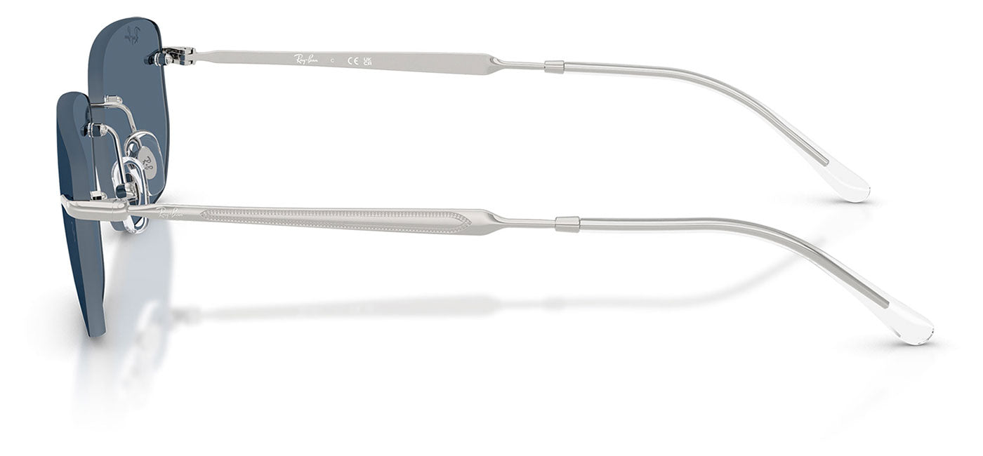 Ray-Ban RB3768 Sunglasses - Silver / Dark Blue