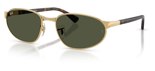 Ray-Ban RB3777 Sunglasses - Arista Gold / Green
