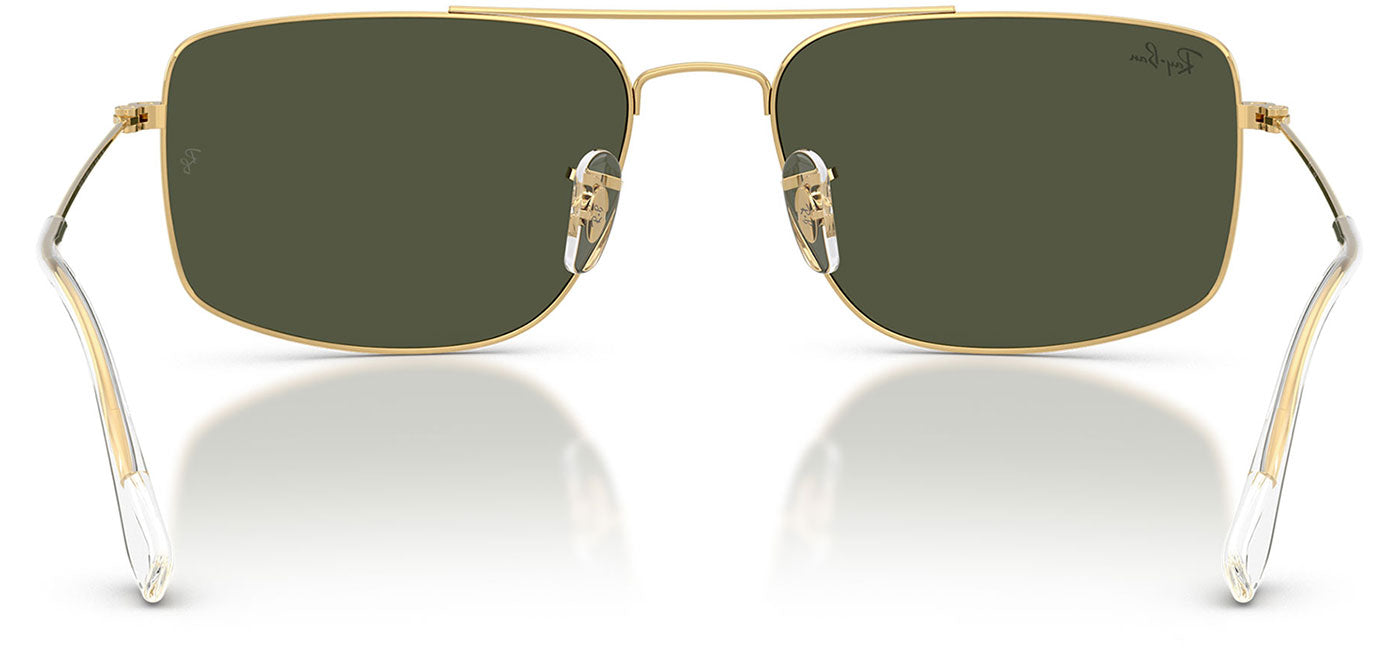 Ray-Ban RB3779 Explorer III Sunglasses - Arista Gold / Green