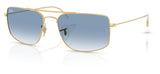 Ray-Ban RB3779 Explorer III Sunglasses - Arista Gold / Clear Gradient Blue