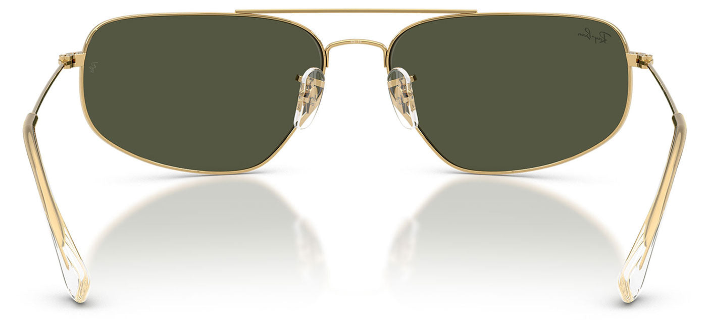 Ray-Ban RB3780 Sunglasses - Arista Gold / Green
