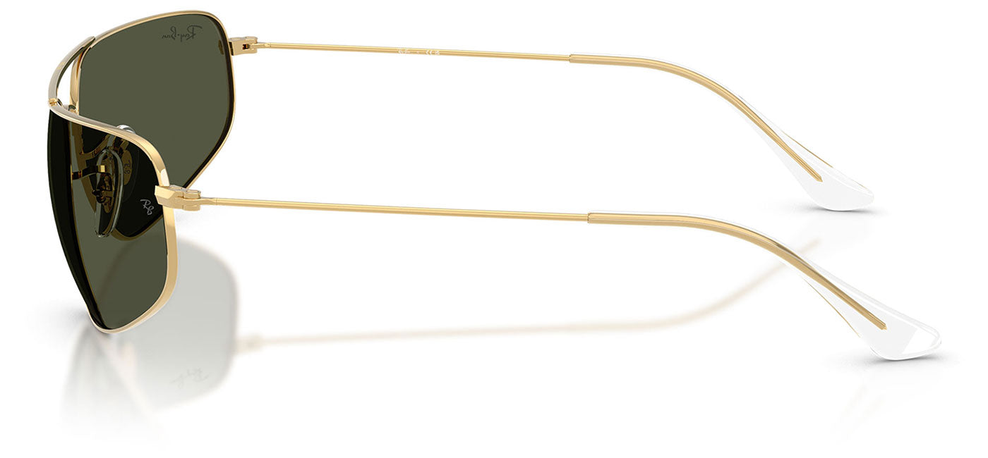 Ray-Ban RB3780 Sunglasses - Arista Gold / Green