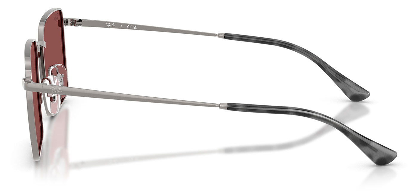 Ray-Ban RB3782 Idan Sunglasses - Gunmetal / Dark Violet