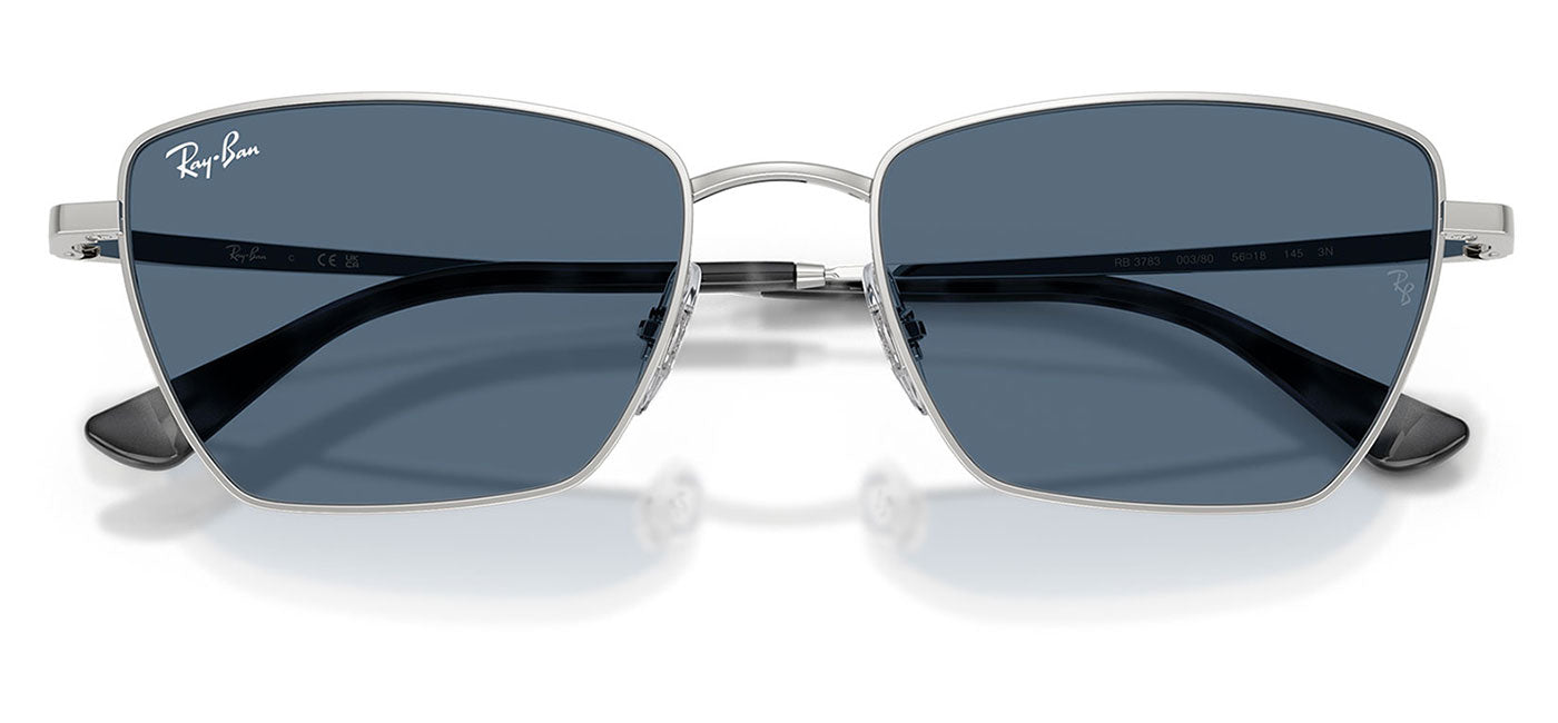 Ray-Ban RB3783 Drea Sunglasses - Silver / Dark Blue