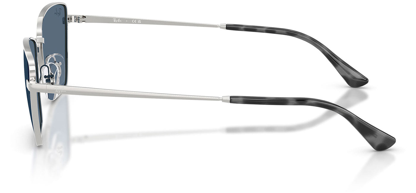 Ray-Ban RB3783 Drea Sunglasses - Silver / Dark Blue