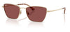 Ray-Ban RB3783 Drea Sunglasses - Pale Gold / Dark Violet